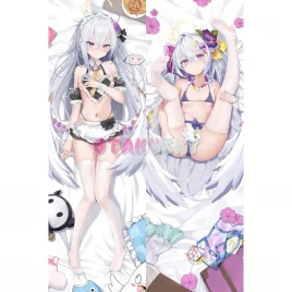 Blue Archive Dakimakura Shirasu Azusa Body Pillow Case 19