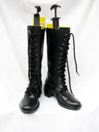 Black Cosplay Boots 24