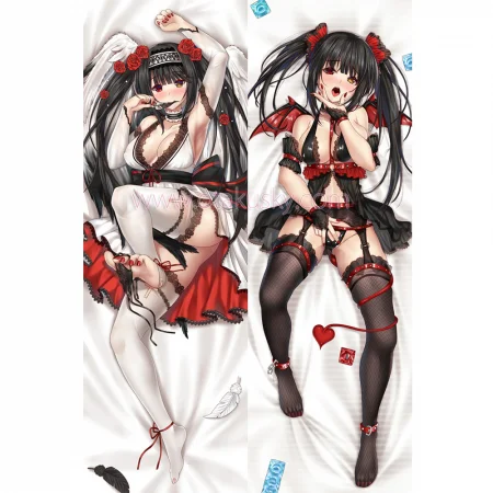 Date a Live Dakimakura Kurumi Tokisaki Body Pillow Case 84