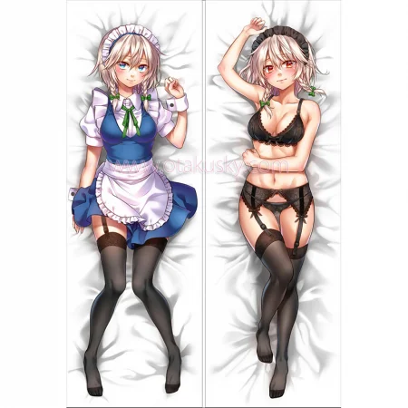 Touhou Project Dakimakura Sakuya Izayoi Body Pillow Case 02