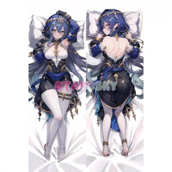 Genshin Impact Dakimakura Layla Body Pillow Case 09 - Click Image to Close