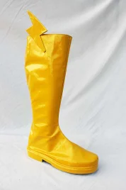 The Flash Yellow Cosplay Boots