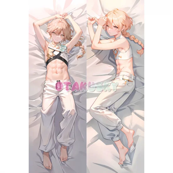 Genshin Impact Dakimakura Aether Body Pillow Case 02 - Click Image to Close