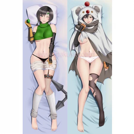 Final Fantasy Dakimakura Yuna Body Pillow Case