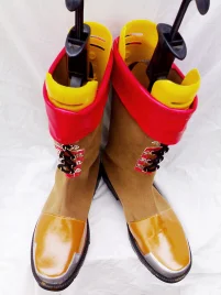 Super Robot Wars Original Generations Yellow Cosplay Boots