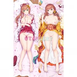 Virtual YouTuber Dakimakura Honma Himawari Body Pillow Case