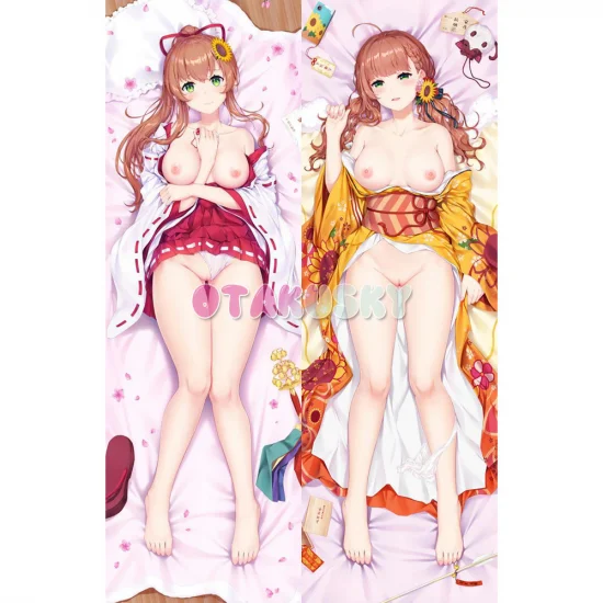 Virtual YouTuber Dakimakura Honma Himawari Body Pillow Case - Click Image to Close