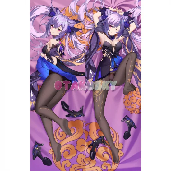 Genshin Impact Dakimakura Keqing Kokusei Body Pillow Case 42 - Click Image to Close