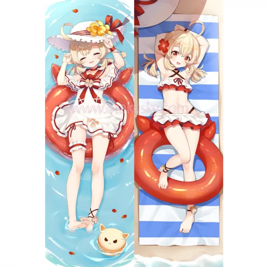 Genshin Impact Dakimakura Klee Body Pillow Case 06 - Click Image to Close