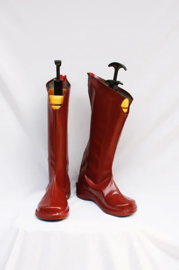 Red Cosplay Boots 04 - Click Image to Close