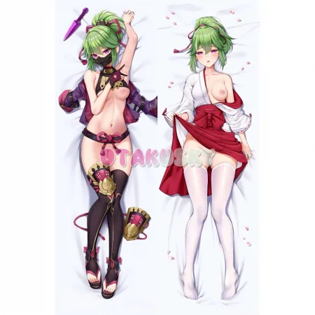 Genshin Impact Dakimakura Kuki Shinobu Body Pillow Case 12