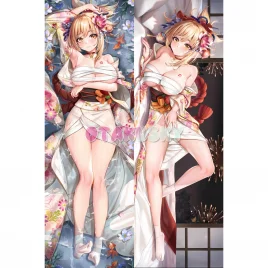 Genshin Impact Dakimakura Yoimiya Body Pillow Case 12