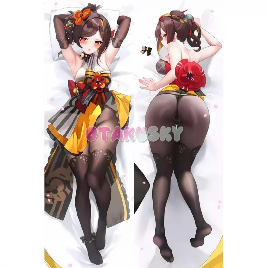 Genshin Impact Dakimakura Chiori Body Pillow Case 05 - Click Image to Close