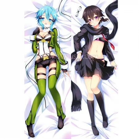 Sword Art Online GGO Dakimakura Kirito Kirigaya Kazuto Body Pillow Case 05