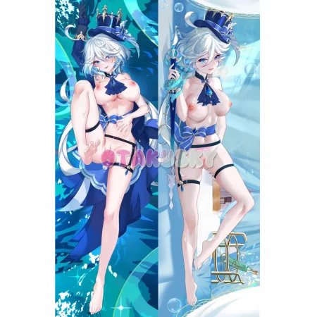 Genshin Impact Dakimakura Focalors Body Pillow Case 34