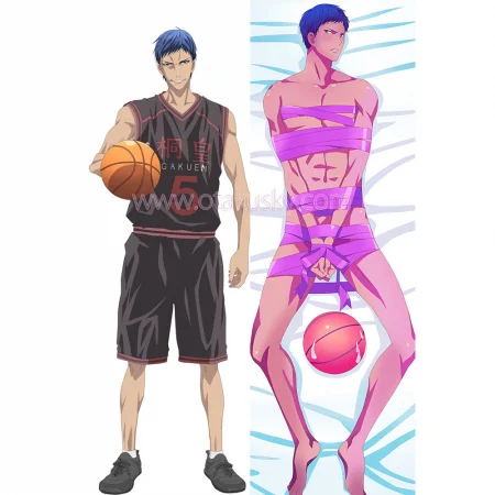 Kuroko no Basuke Dakimakura Daiki Aomine Body Pillow Case 02