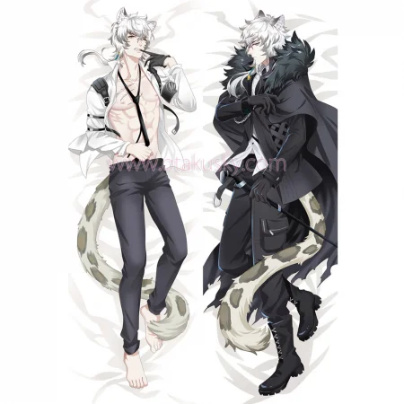 Arknights Dakimakura SilverAsh Body Pillow Case 03