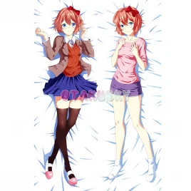 Doki Doki Literature Club! Dakimakura Sayori Body Pillow Case