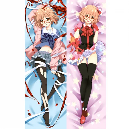 Beyond the Boundary Dakimakura Mirai Kuriyama Body Pillow Case