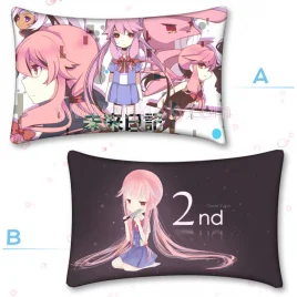 Future Diary Yuno Gasai Standard Pillow Case Cover Cushion 03