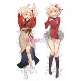 Lycoris Recoil Dakimakura Chisato Nishikigi Body Pillow Case 11