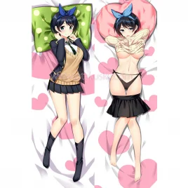 Kanojo Okarishimasu Dakimakura Sarashina Ruka Body Pillow Case 03