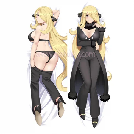 Pokemon Dakimakura Cynthia Body Pillow Case