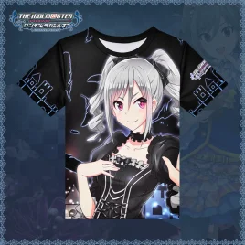 The Idolmaster Cinderella Girls Ranko Kanzaki Anime Full Print T-Shirt