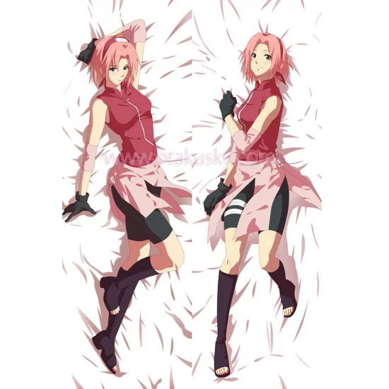 Naruto Dakimakura Sakura Haruno Body Pillow Case 02