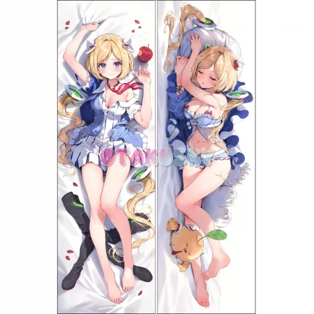 Virtual YouTuber Dakimakura Aki Rosenthal Body Pillow Case