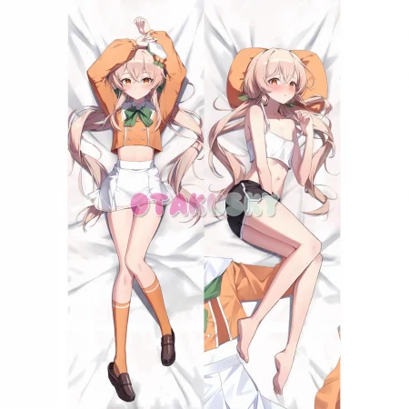 Virtual YouTuber Dakimakura Gam Gyuri Body Pillow Case