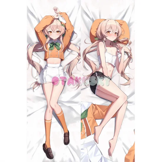 Virtual YouTuber Dakimakura Gam Gyuri Body Pillow Case - Click Image to Close