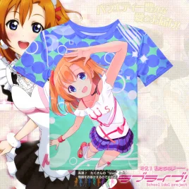 Love Live Kousaka Honoka Full Print T-Shirt