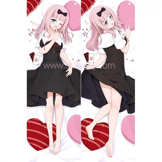 Kaguya-sama Dakimakura Fujiwara Chika Body Pillow Case 05 - Click Image to Close