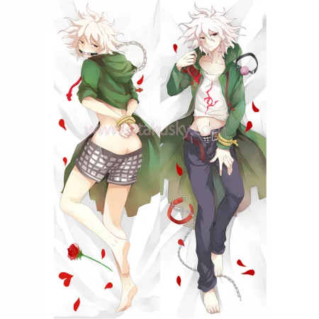 Danganronpa Dakimakura Nagito Komaeda Body Pillow Case 03