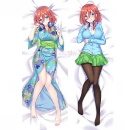 The Quintessential Quintuplets Dakimakura Nakano Miku Body Pillow Case 24