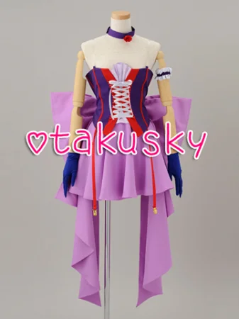 Macross Frontier Sheryl Nome Purple Stage Costume