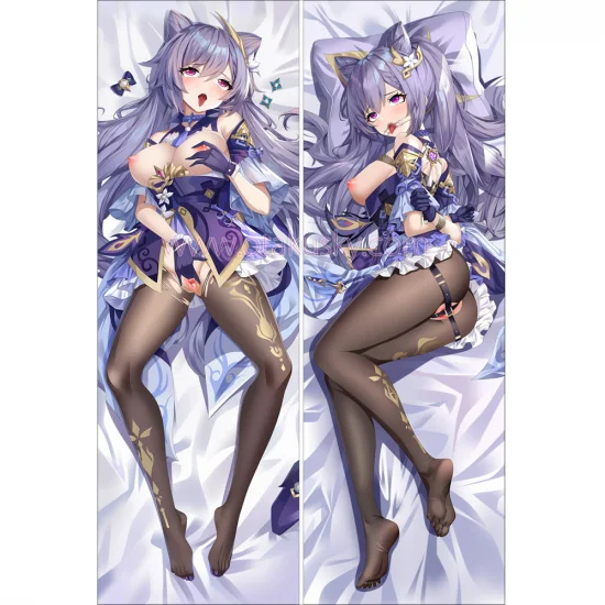 Genshin Impact Dakimakura Keqing Kokusei Body Pillow Case 12 - Click Image to Close