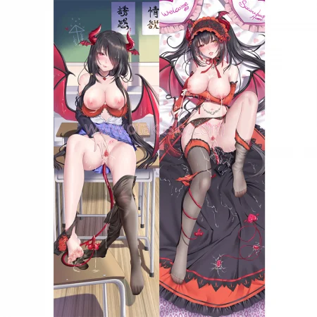 Date a Live Dakimakura Kurumi Tokisaki Body Pillow Case 72