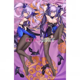 Genshin Impact Dakimakura Keqing Kokusei Body Pillow Case 43