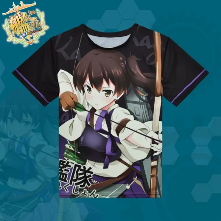 Kantai Collection Kaga Full Print T-Shirt