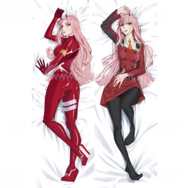 DARLING in the FRANXX Dakimakura Zero Two 02 Body Pillow Case 12