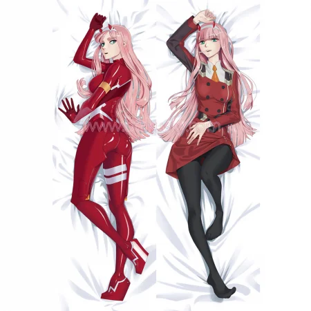 DARLING in the FRANXX Dakimakura Zero Two 02 Body Pillow Case 12