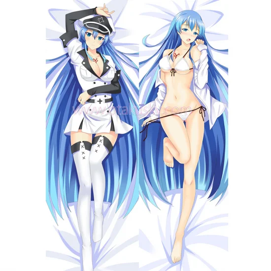 Akame ga Kill Dakimakura Esdeath Body Pillow Case 03