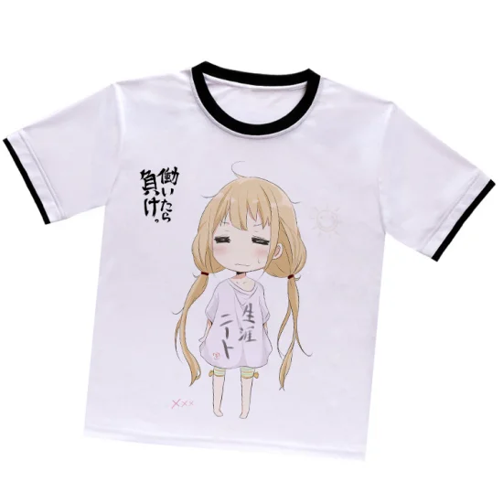 The Idolmaster Anzu Futaba White T-Shirt - Click Image to Close