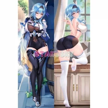 Genshin Impact Dakimakura Eula Lawrence Body Pillow Case 30