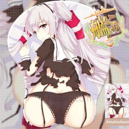 Kantai Collection Amatsukaze Anime 3D Mousepads