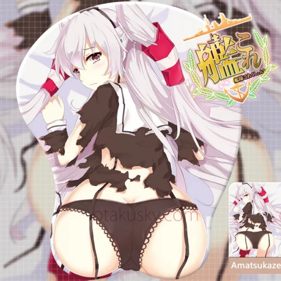 Kantai Collection Amatsukaze Anime 3D Mousepads - Click Image to Close