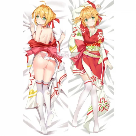 Fate/Grand Order Dakimakura Saber Nero Claudius Drusus Body Pillow Case 18