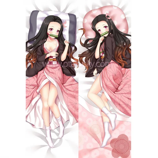 Demon Slayer Dakimakura Kamado Nezuko Body Pillow Case 06 - Click Image to Close